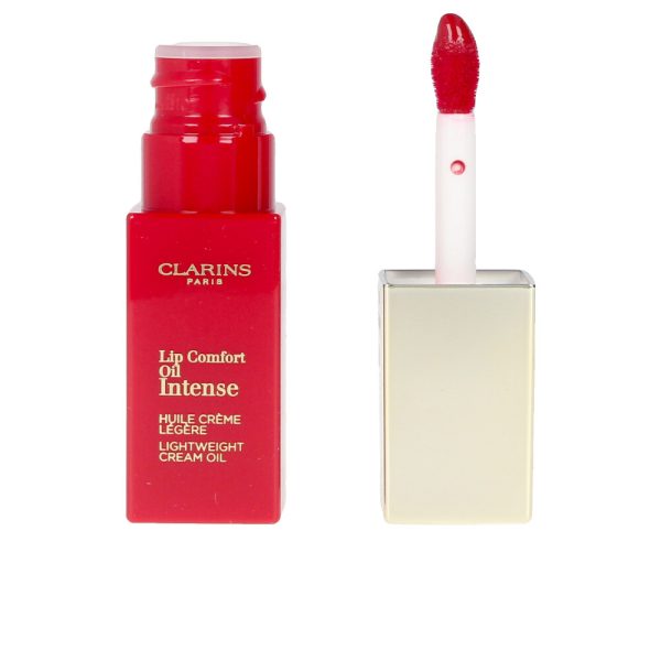 Clarins, Lip Confort, Lip Oil, 07, Intense Red, 7 ml - For Women