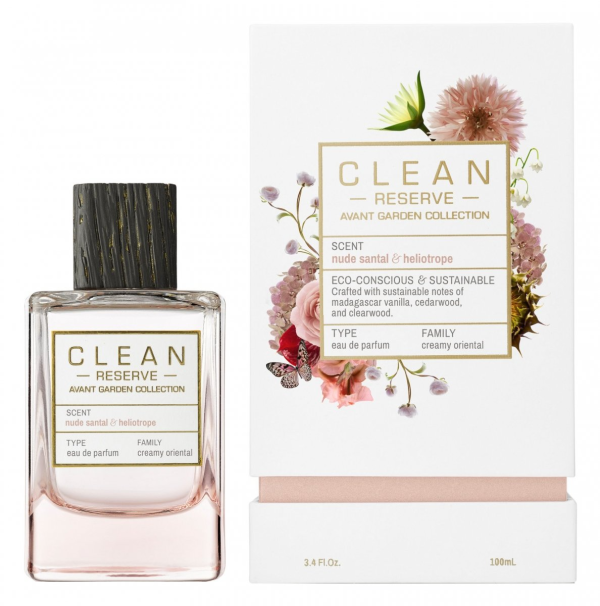 Clean, Avant Garden - Nude Santal & Heliotrope, Eau De Parfum, Unisex, 100 ml - Unisex