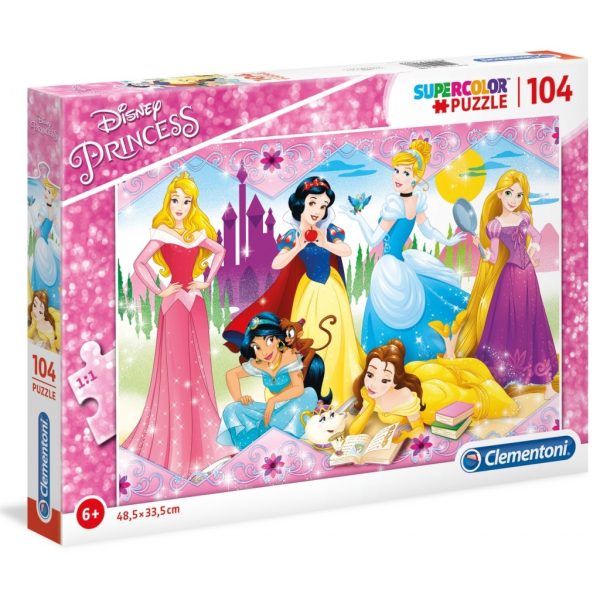 Clementoni, Disney Princess, Puzzle, For Girls, 6+ years, 104 pcs - For Girls