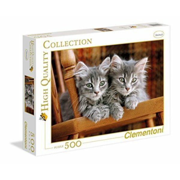 Clementoni, High Quality Collection, Kittens, Puzzle, Unisex, 500 pcs - Unisex