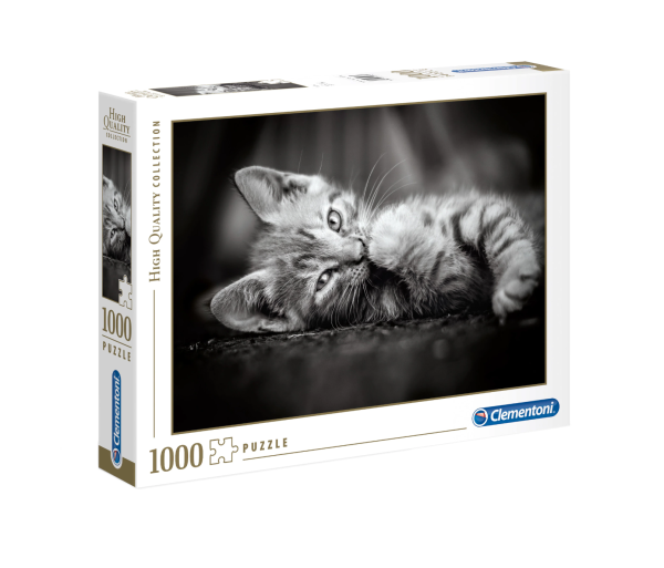 Clementoni, High Quality Collection, Kitty, Puzzle, Unisex, 1000 pcs - Unisex