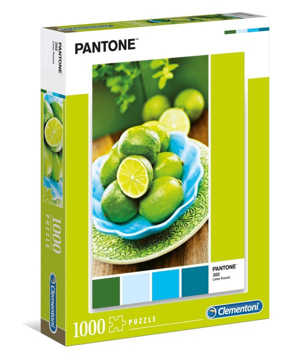 Clementoni, Pantone, Lime Punch, Puzzle, Unisex, 1000 pcs - Unisex