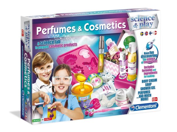 Clementoni, Science & Play, Perfumes & Cosmetics Lab, For Girls, 8+ years - For Girls