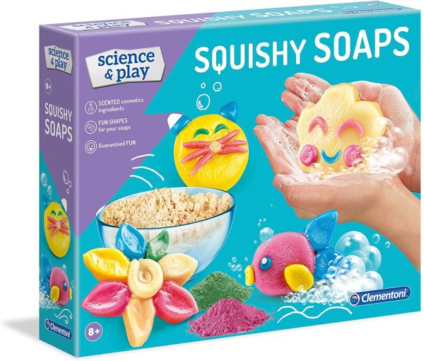 Clementoni, Science & Play, Squishy Soaps, For Girls, 8+ years - For Girls