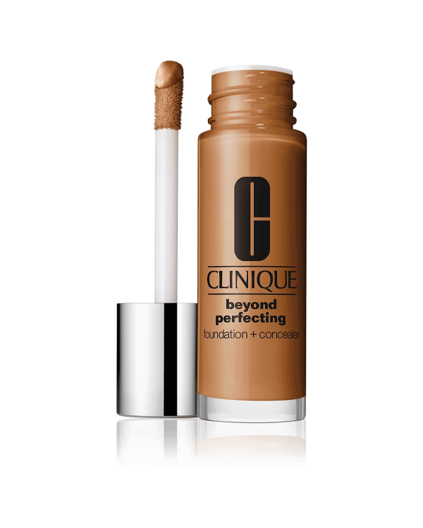 Clinique, Beyond Perfecting, Paraben-Free, Matte Finish, Liquid Foundation & Concealer 2-In-1, 24, Golden, 30 ml - For Women