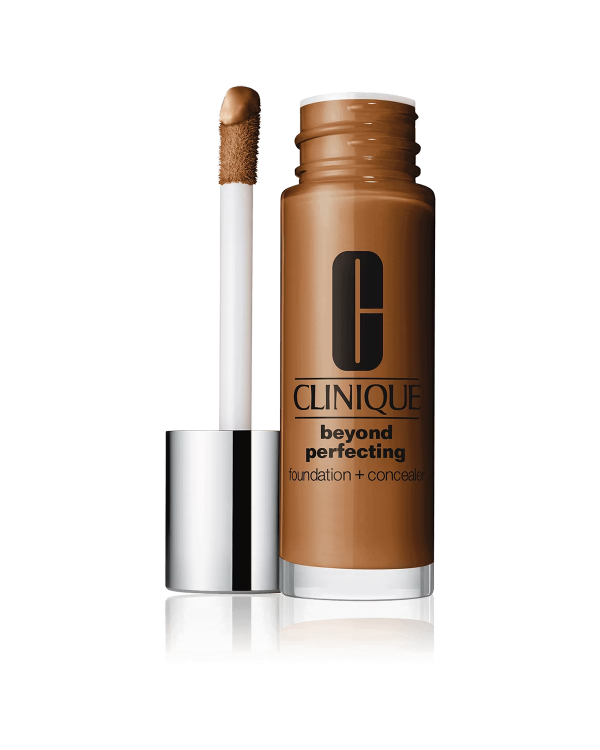 Clinique, Beyond Perfecting, Paraben-Free, Matte Finish, Liquid Foundation & Concealer 2-In-1, 28, Clove, 30 ml - For Women