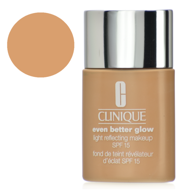 Clinique, Even Better Glow, Light Reflecting, Liquid Foundation, CN 58, Honey, SPF 15, 15 ml *Tester - For Women