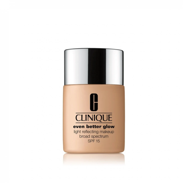 Clinique, Even Better Glow, Light Reflecting, Liquid Foundation, WN 68, Brulee, SPF 15, 15 ml *Tester - For Women