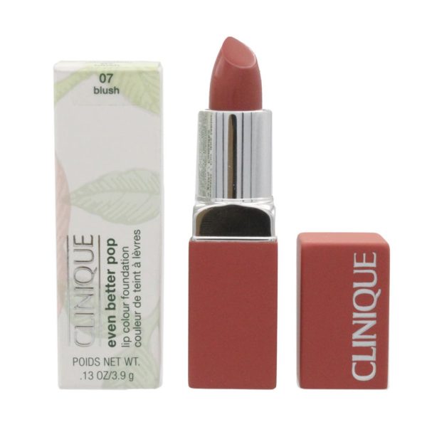 Clinique, Even Better Pop, Vitamin E, Long-Lasting, Cream Lipstick, 07, Blush, 3.9 g - For Women