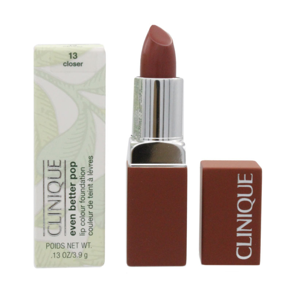 Clinique, Even Better Pop, Vitamin E, Long-Lasting, Cream Lipstick, 13, Closer, 3.9 g - For Women