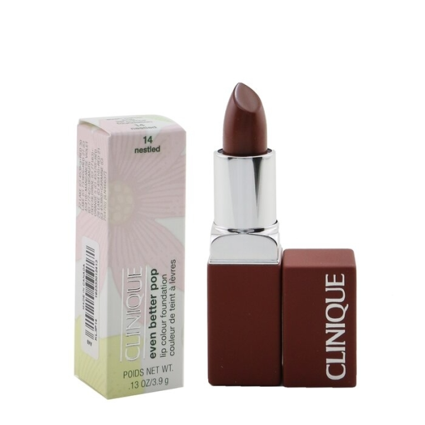 Clinique, Even Better Pop, Vitamin E, Long-Lasting, Cream Lipstick, 14, Nestled, 3.9 g - For Women