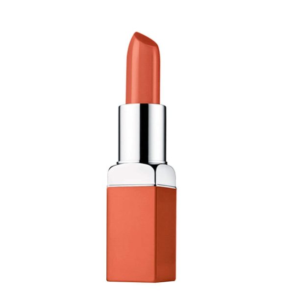 Clinique, Even Better Pop, Paraben-Free, Long-Lasting, Cream Lipstick, 10, Delicate, 3.9 g - For Women