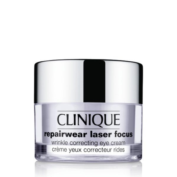 Clinique, Repairwear Laser Focus, Paraben-Free, Anti-Wrinkle, Day & Night, Eye Cream, 15 ml - For Women