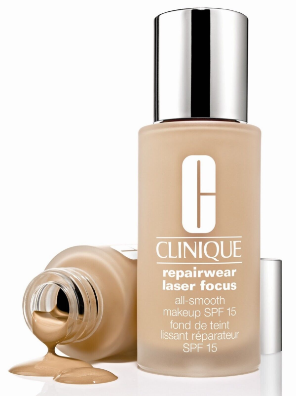 Clinique, Repairwear Laser Focus, Smoothing, Liquid Foundation, 10, Sand, SPF 15, 15 ml *Tester - For Women