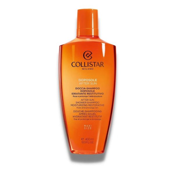 Collistar, After Sun, Shower Gel & Shampoo 2-In-1, 400 ml - For Women