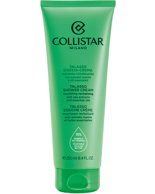 Collistar, Special Perfect Body - Talasso, Sea Extracts & Essential Oils, Nourishing & Revitalizing, Shower Cream, 250 ml - Unisex