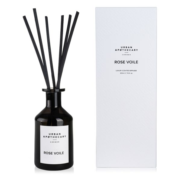 Urban Apothecary, Rose Voile, Stick, Aroma Reed Diffuser, 200 ml - Unisex