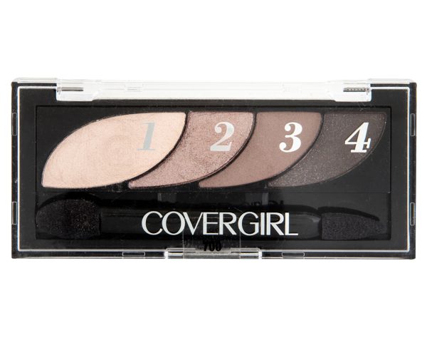 Covergirl, Quad, Eyeshadow Palette, Nr. 700, Notice Me Nudes, 4 Shades, 1.8 g - For Women