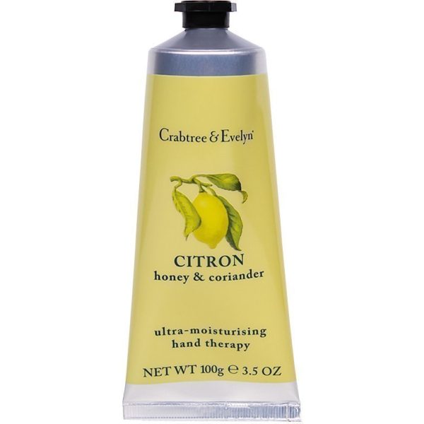 Crabtree & Evelyn, Citron, Honey & Coriander, Ultra-Moisturising, Hand Cream, 100 g - Unisex