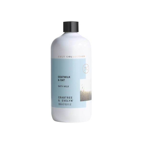 Crabtree & Evelyn, Goatmilk & Oat, Soothing, Bath Milk, 500 ml - Unisex