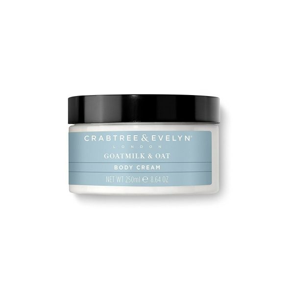 Crabtree & Evelyn, Goatmilk & Oat, Soothing, Body Cream, 250 ml - For Women