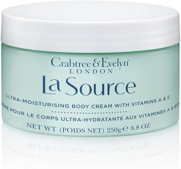 Crabtree & Evelyn, La Source, Vitamin E, Ultra-Moisturising, Body Cream, 250 ml - For Women