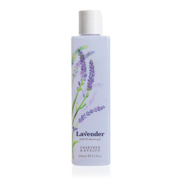 Crabtree & Evelyn, Lavander, Relaxing, Shower Gel, For All Skin Types, 250 ml - For Women