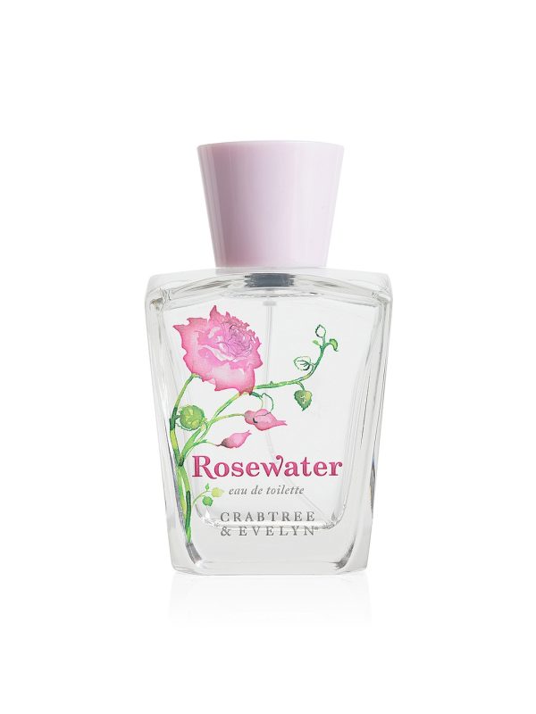 Crabtree & Evelyn, Rosewater, Eau De Toilette, For Women, 100 ml - For Women