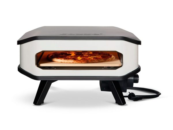 Cuptor pentru pizza electric, cu usa, piatra de pizza si control digital al temperaturii Cozze 33 cm 13 inci 230 V 2.200W 90355