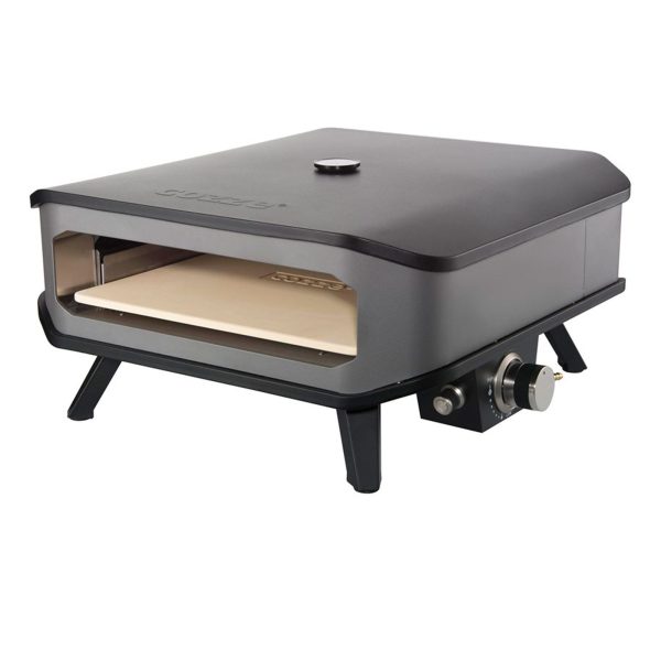 Cuptor pentru pizza pe gaz, cu termometru si piatra de pizza Cozze 33 cm 13 inci 30MBAR 5 kW 90351 - imagine 5