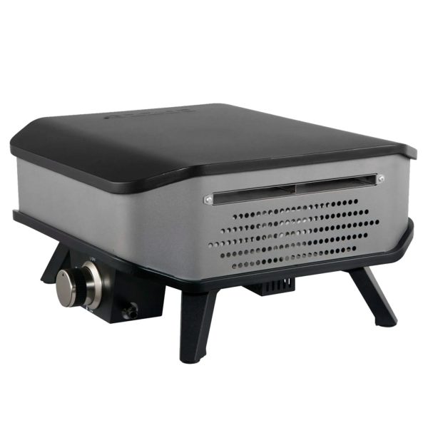 Cuptor pentru pizza pe gaz, cu termometru si piatra de pizza Cozze 33 cm 13 inci 30MBAR 5 kW 90351 - imagine 9