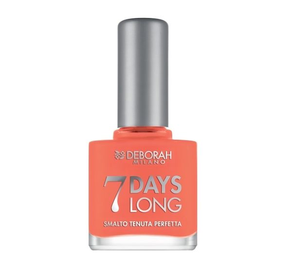 Deborah, 7 Day Long, Vitamins, Quick-Dry, Nail Polish, EN871, Apricot Range, 11 ml - For Women