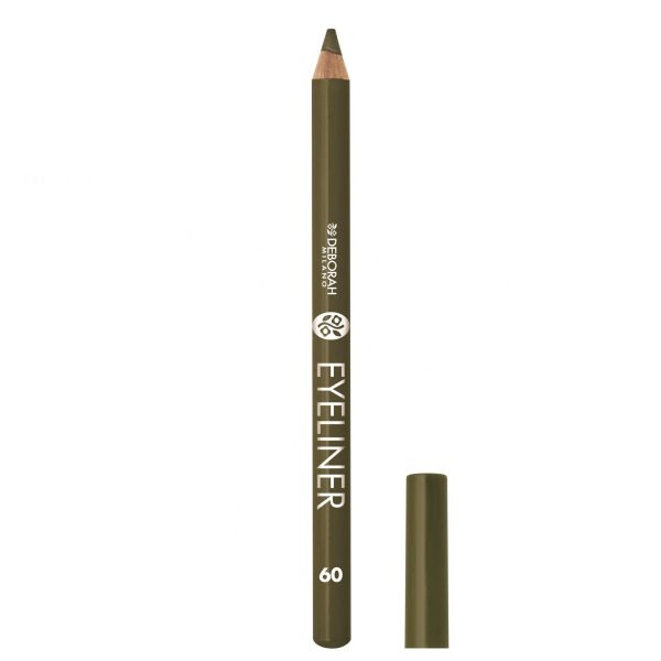 Deborah, Deborah, Blending, Gel Pencil Eyeliner, Olive Green, 1.3 g - For Women