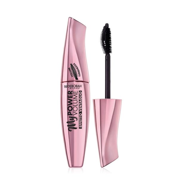 Deborah, My Power, Volumizing, Mascara, Extra Black, 14 ml - For Women