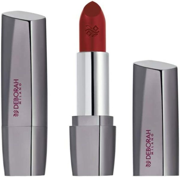 Deborah, Milano Red, Long-Lasting, Cream Lipstick, 11, 4.4 g - For Women