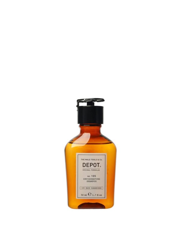 Depot, 100 Hair Cleansing No. 105, Multivitamin Complex, Hair Shampoo, Anti-Hair Loss, 50 ml - For Men