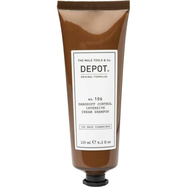 Depot, 100 Hair Cleansing No. 106, Pro-Vitamin B5, Hair Shampoo, Anti-Dandruff, 125 ml - For Men