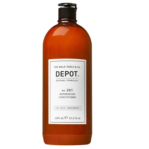 Depot, 200 Hair Treatments No. 201, Botanical Complex, Hair Conditioner, For Revitalizing, 1000 ml - For Men