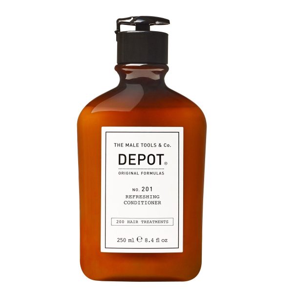 Depot, 200 Hair Treatments No. 201, Botanical Complex, Hair Conditioner, For Revitalizing, 250 ml - For Men