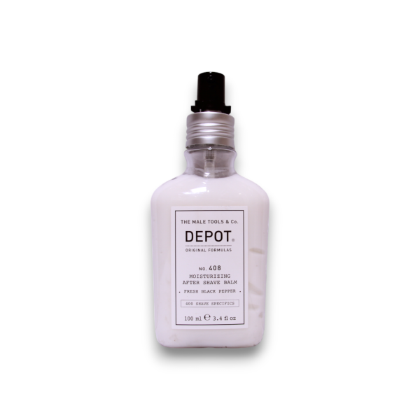 Depot, 400 Shave Specifics No. 408, Fresh Black Pepper, Moisturizing, After-Shave Balm, 100 ml - For Men