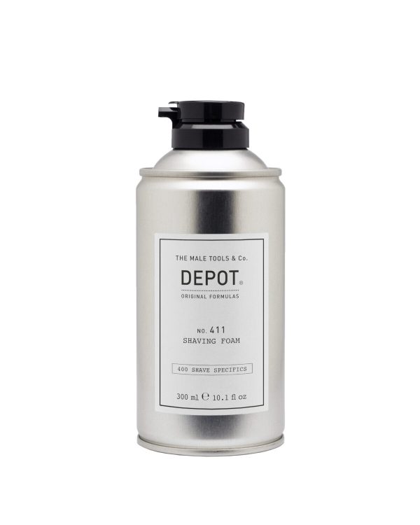 Depot, 400 Shave Specifics No. 411, Sorbitol, Soothing, Shaving Foam, 300 ml - For Men