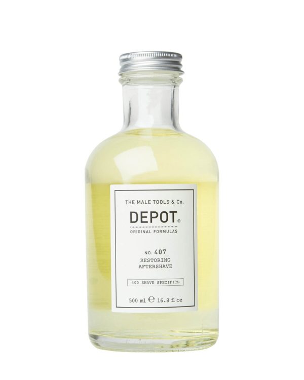 Depot, 400 Shave Specifics No. 407, Pro-Vitamin B5, Restoring & Refreshing, After-Shave Lotion, 500 ml - For Men