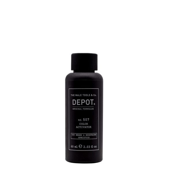 Depot, 500 Beard & Mustache Specifics No. 507, Hair Colour Activator Lotion, 10 vol, 60 ml - For Men