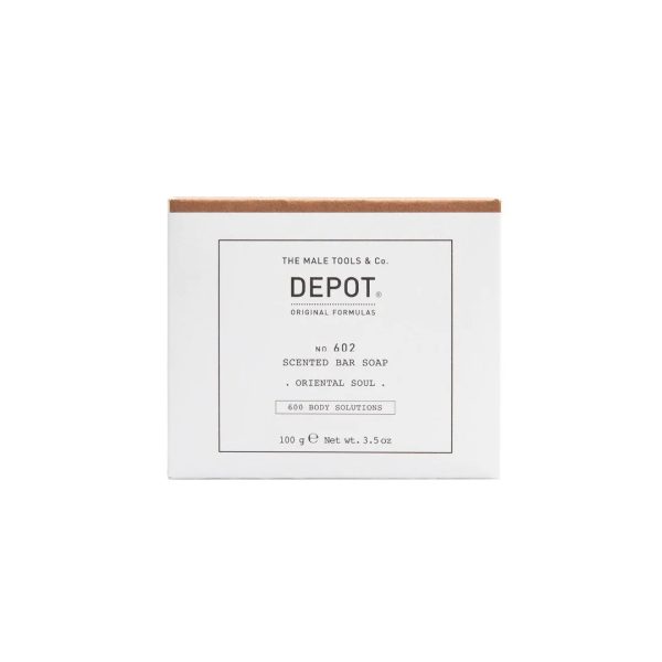 Depot, 600 Body Solutions No. 602, Botanical Complex, Cleansing, Oriental Soul, Scented Soap Bar , 100 g - For Men