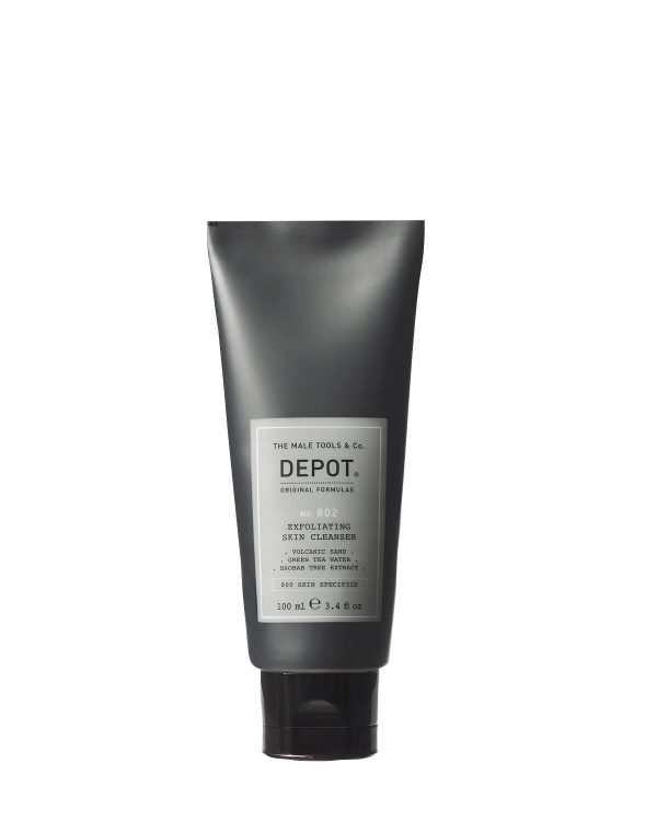 Depot, 800 Skin Specifics No. 802, Volcanic Sand, Exfoliating Cleanser, 100 ml - For Men