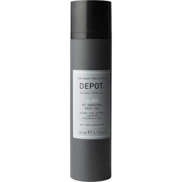 Depot, 800 Skin Specifics No. 805, Hyaluronic Acid, Refreshing, Gel, For Face, 50 ml - For Men