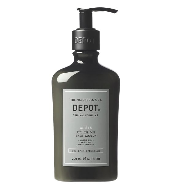 Depot, 800 Skin Specifics No. 815, Argan Oil, Hydrating, Daily, Lotion, 200 ml - For Men