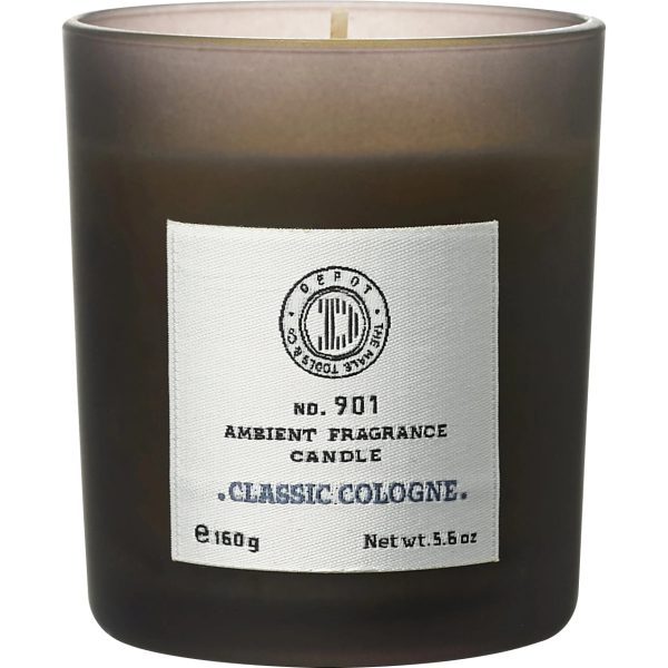 Depot, 900 Scents No. 901, Classic Cologne, Scented Candle, 160 g - Unisex