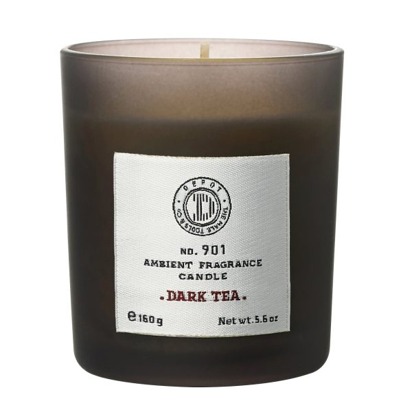 Depot, 900 Scents No. 901, Dark Tea, Scented Candle, 160 g - For Men