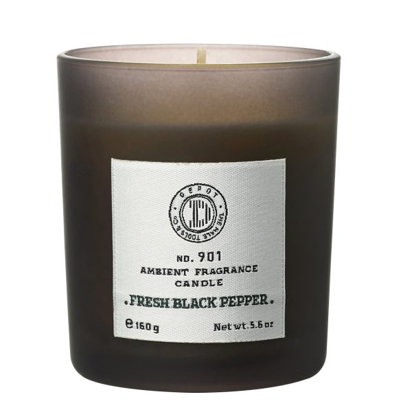 Depot, 900 Scents No. 901, Fresh Black Pepper, Scented Candle, 160 g - For Men